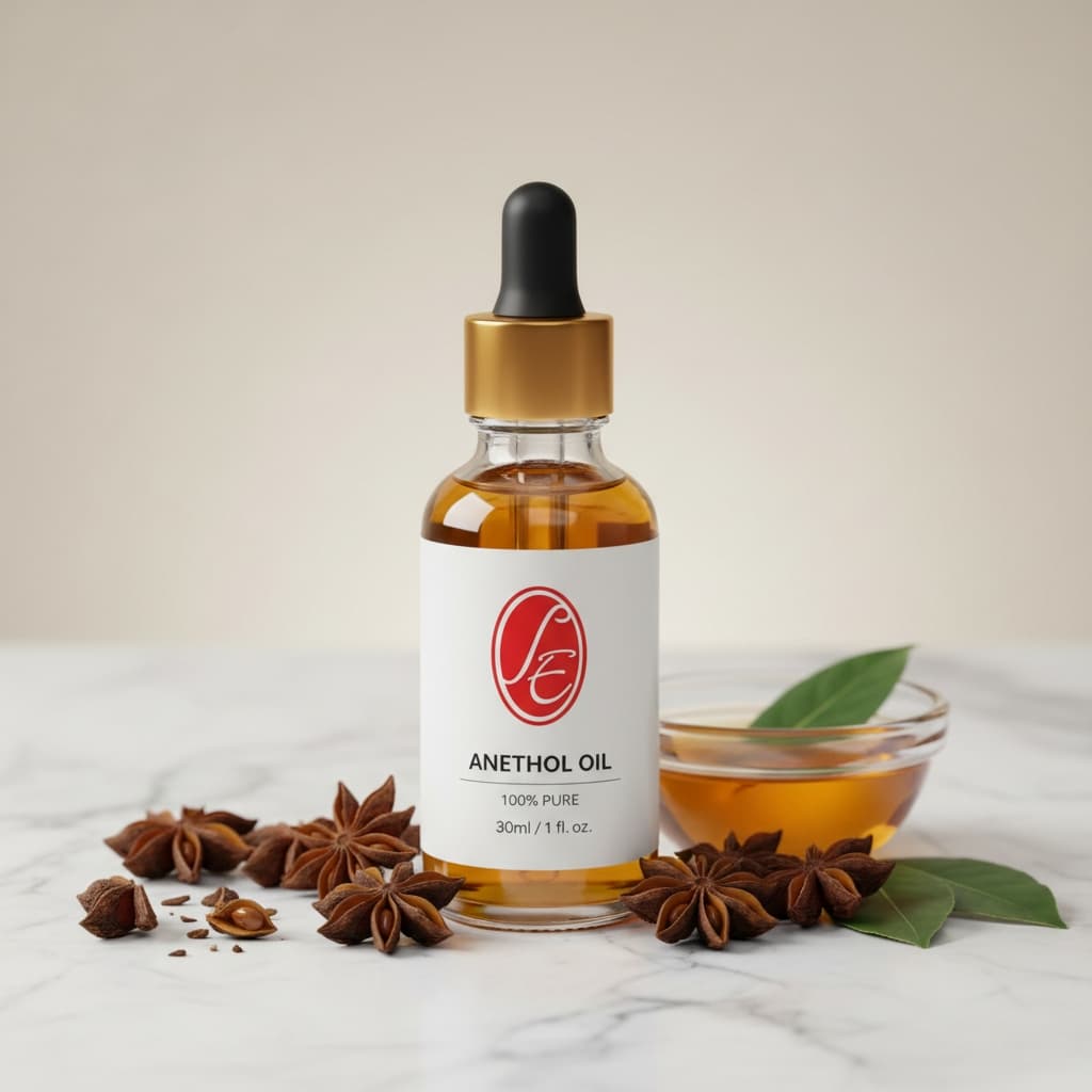 Pure Anethol Essential Oil - High Resolution Image
