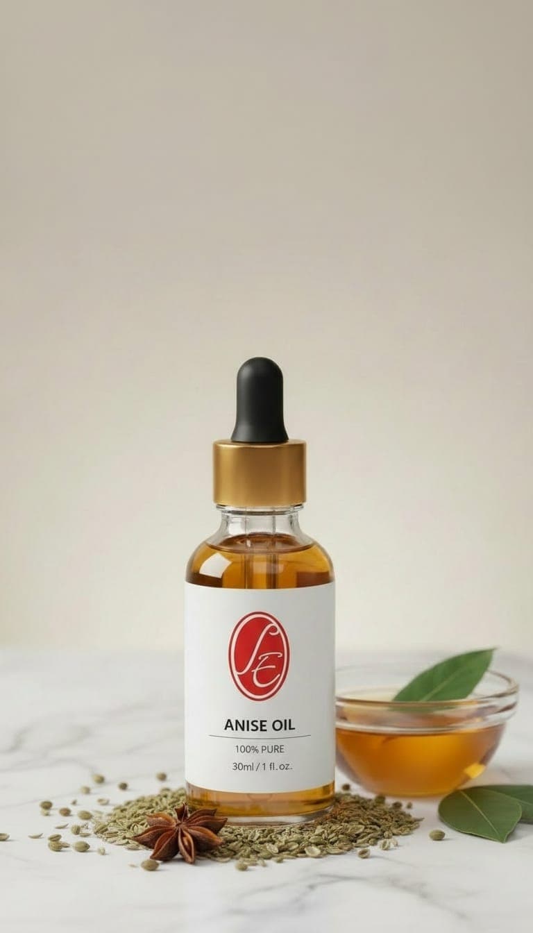 Pure Anise Oil Essential Oil - High Resolution Image