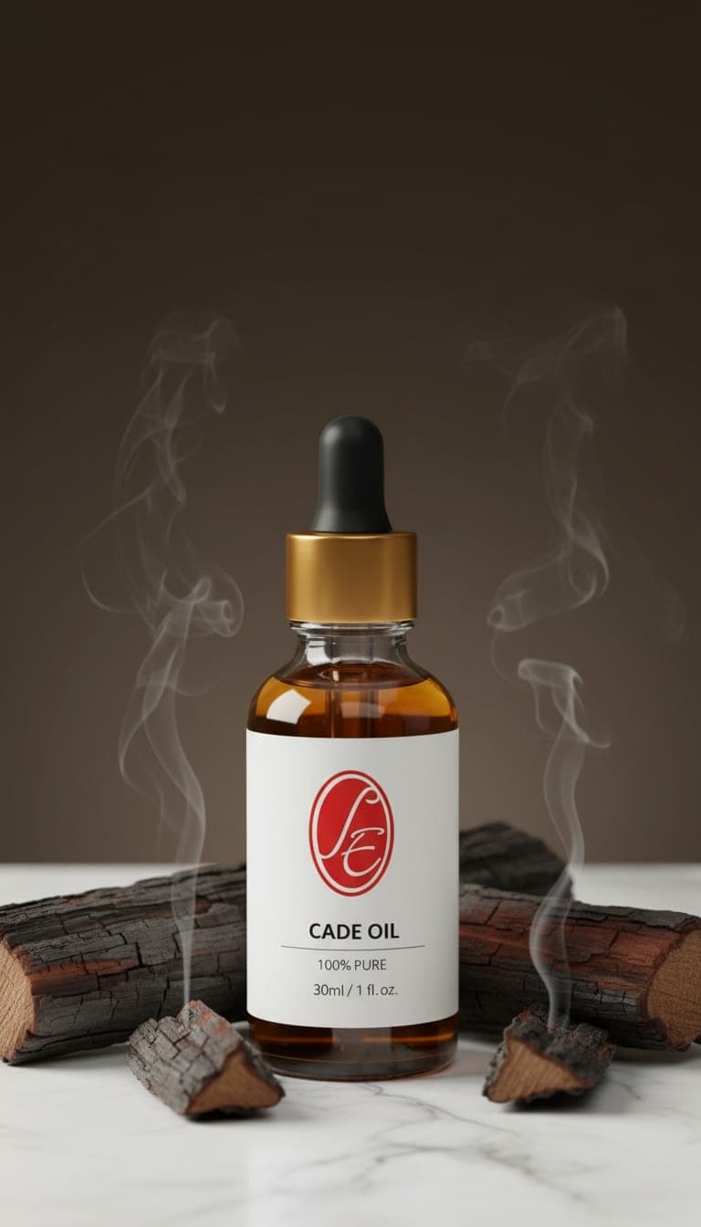 Pure Cade Oil Essential Oil - High Resolution Image