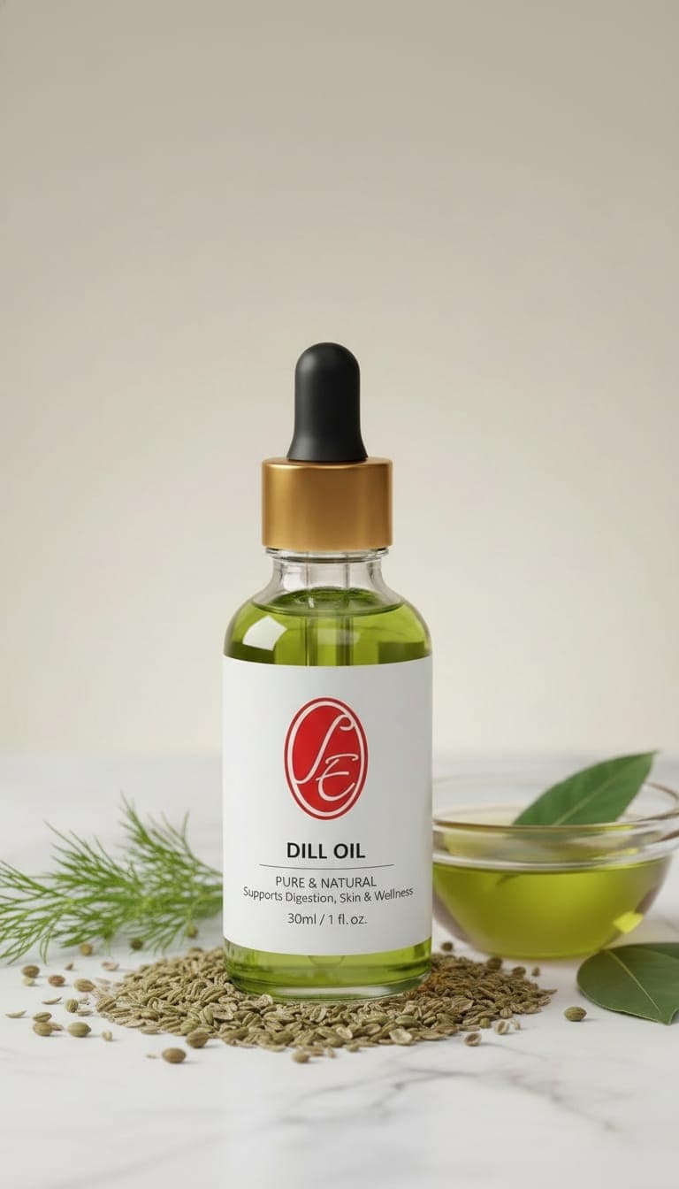 Pure Dill Oil Essential Oil - High Resolution Image