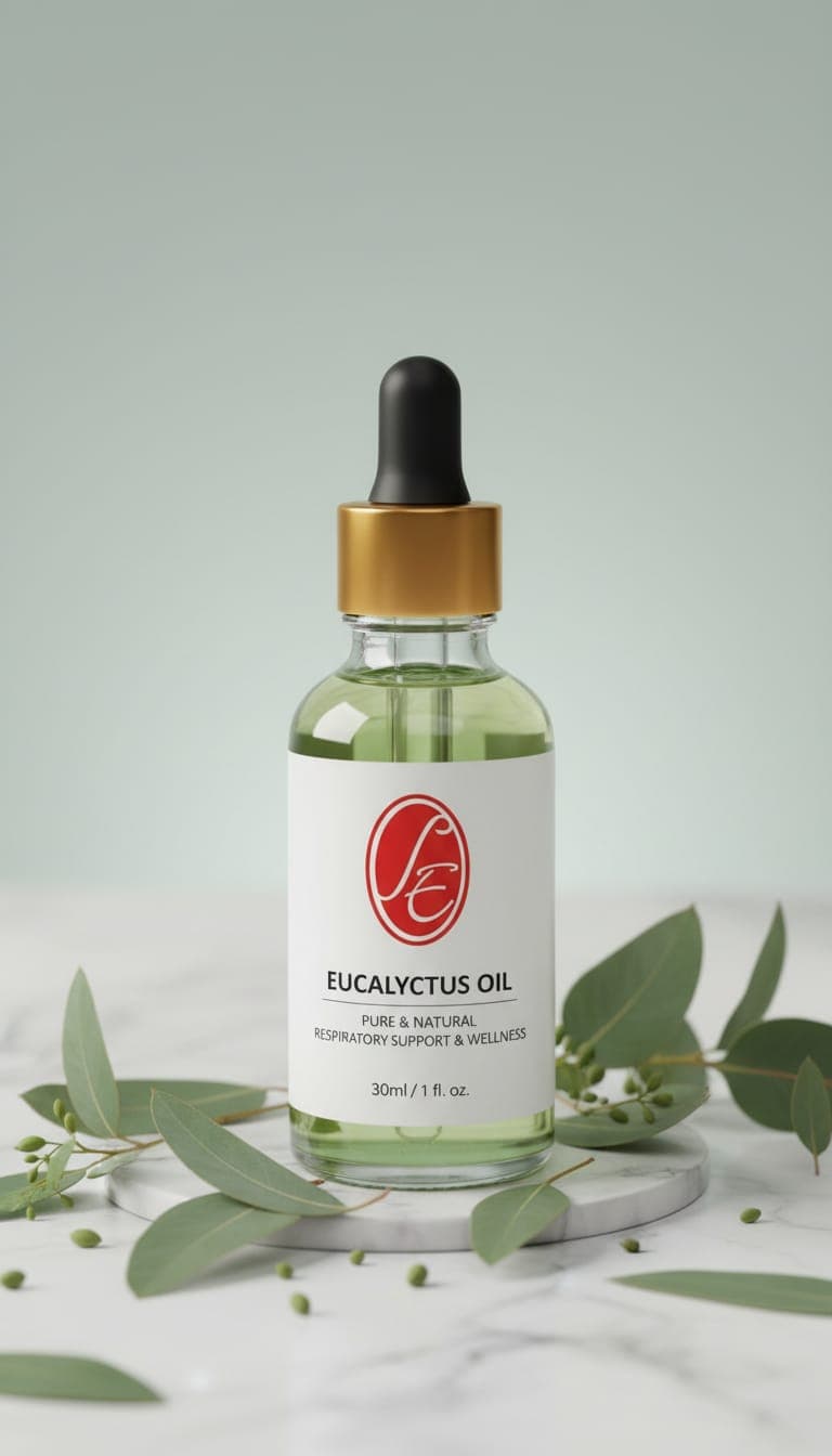 Pure Eucalyptus Oil Essential Oil - High Resolution Image
