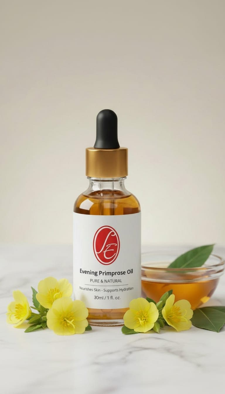 Pure Evening Prime Rose Essential Oil - High Resolution Image