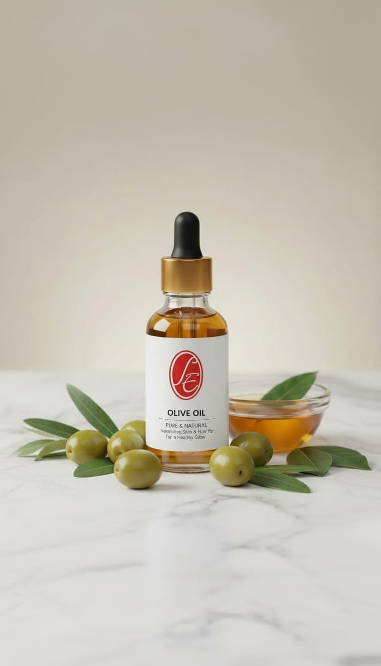 Pure Olive Oil Essential Oil - High Resolution Image