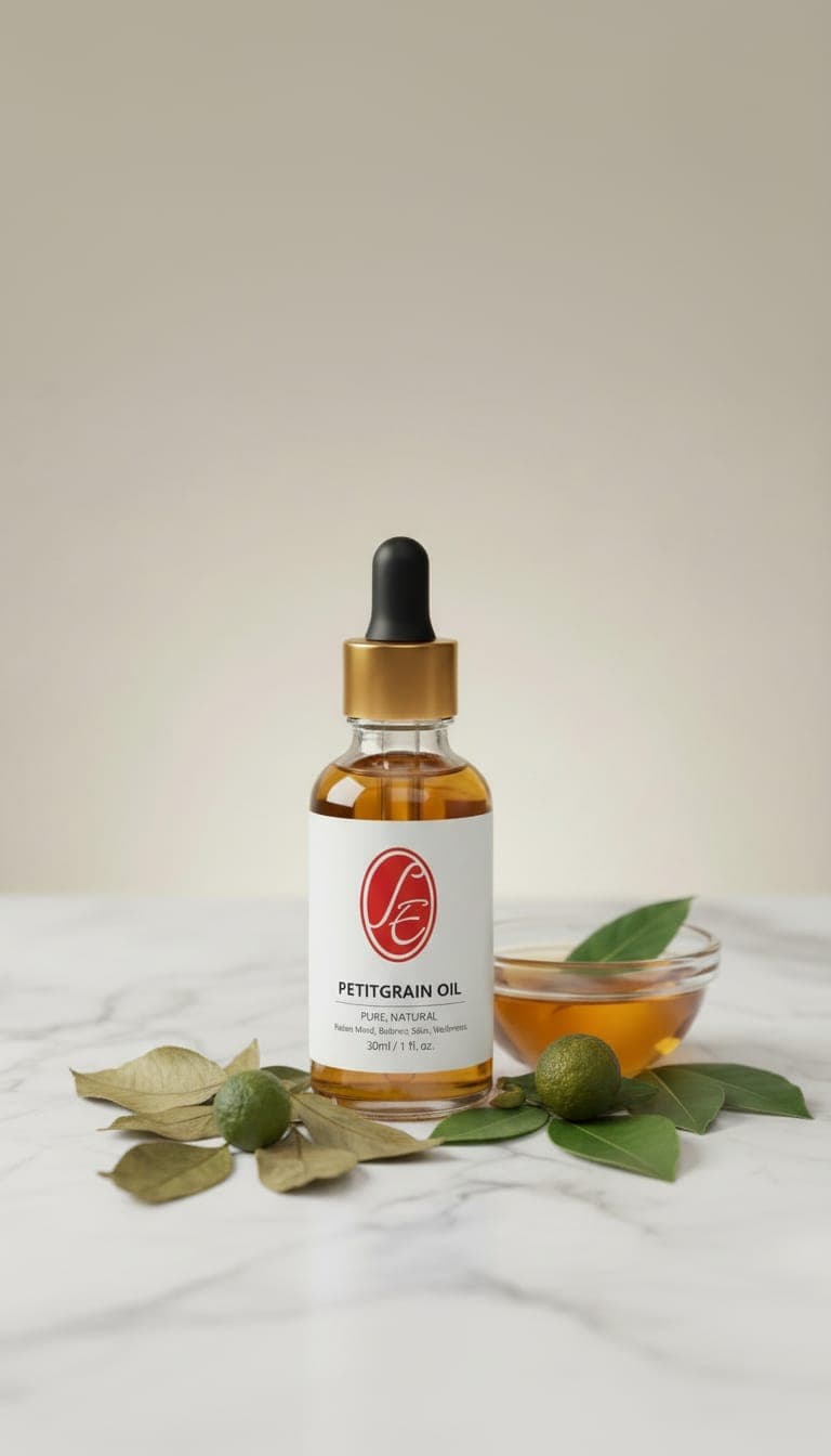 Pure Petitgrain Oil Essential Oil - High Resolution Image