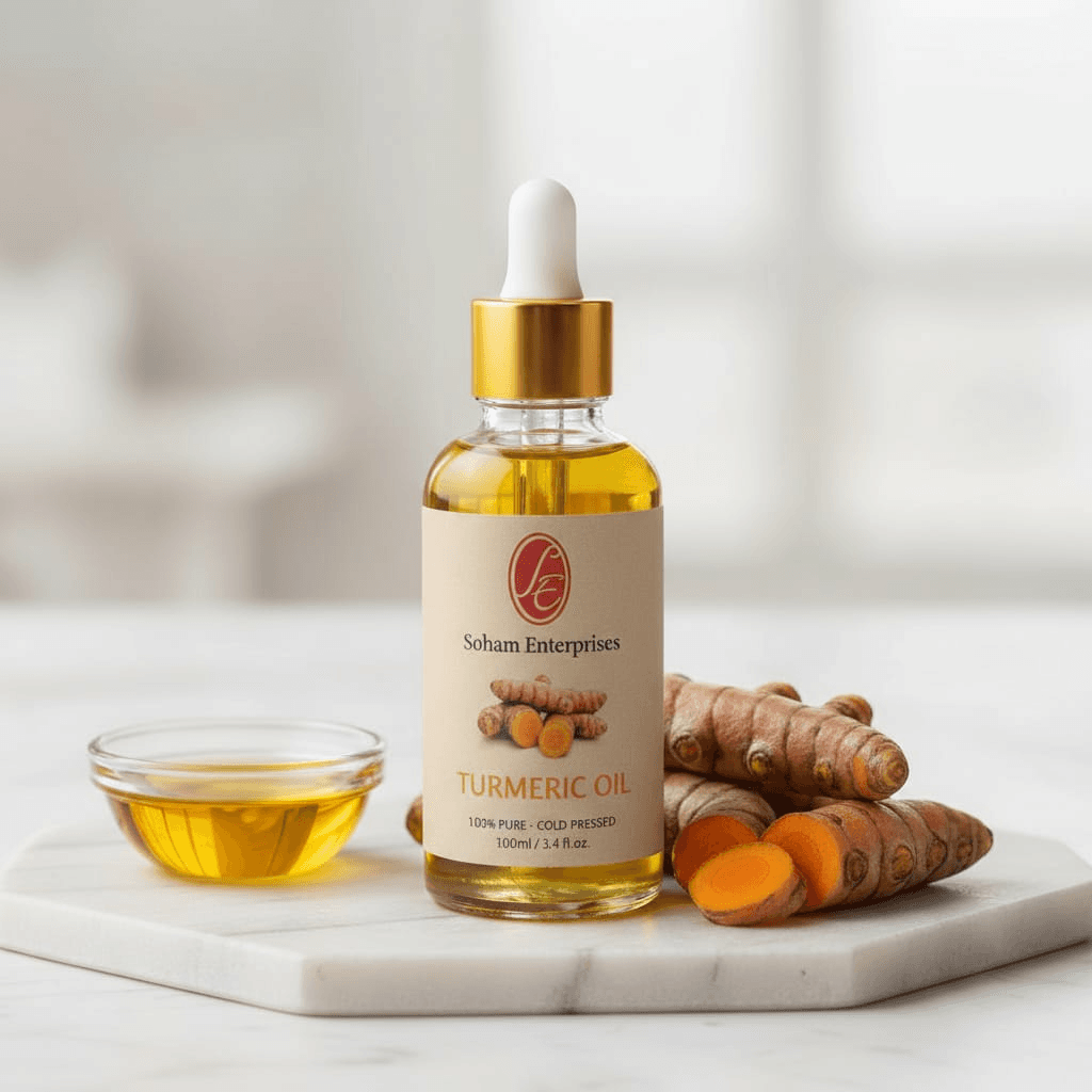 Pure Turmeric Oil Essential Oil - High Resolution Image