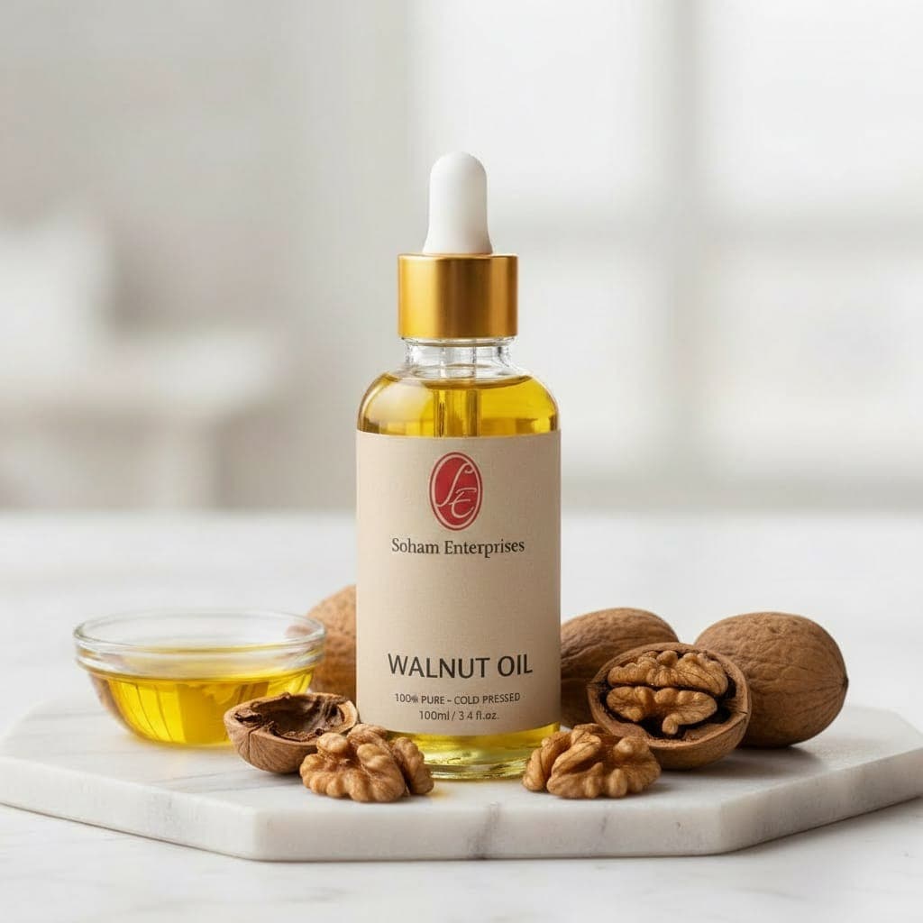 Pure Walnut Oil Essential Oil - High Resolution Image